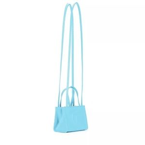 Small Pool Blue Telfar Shopping Bag